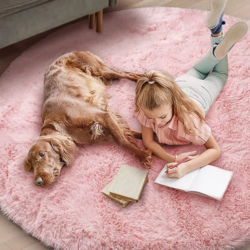 Tapis Douceur™ | Tapis rond moelleux et ultra doux
