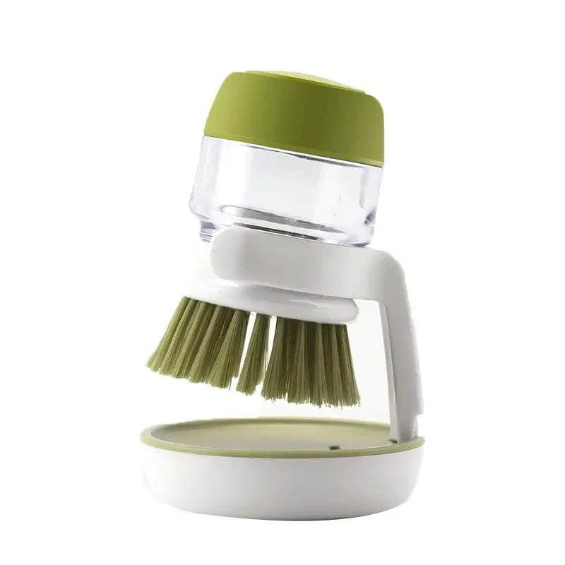DoseClean™ | Brosse vaisselle avec réservoir de savon